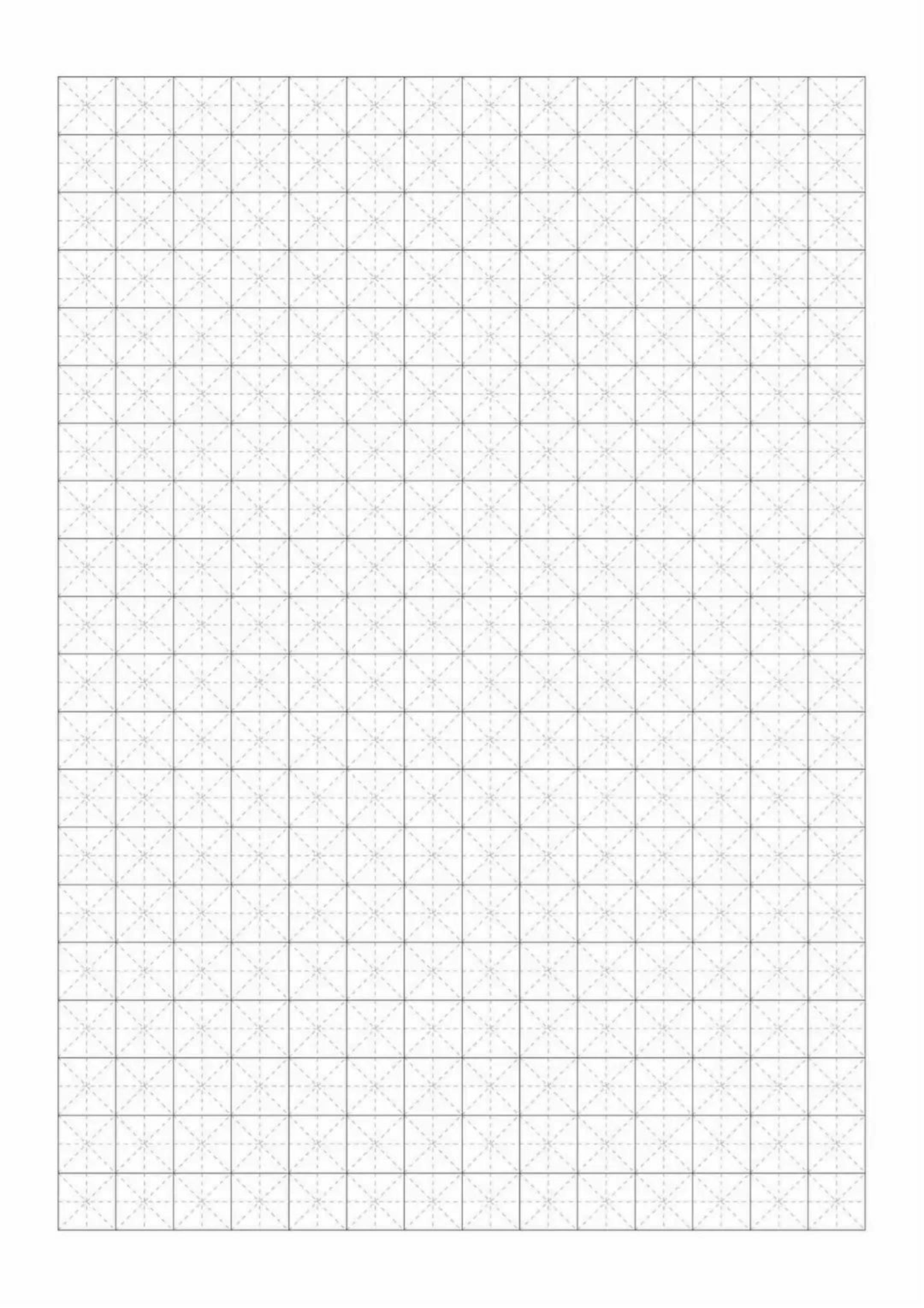 空白米字格在线免费打印纸