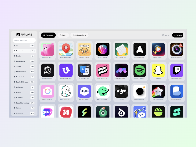 APPLORE - Discover and Explore App Icons